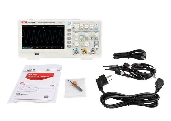 UTD2102CEX+數字存儲示波器 全家福